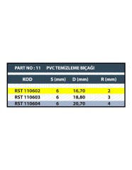 RESİSTE R2 PVC TEMİZLEME BIÇAĞI