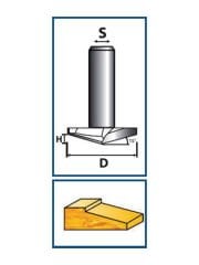 RESİSTE D:50 CNC MOTİF BIÇAĞI 150°