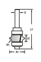 Makita D-48826 Freze Bıçağı