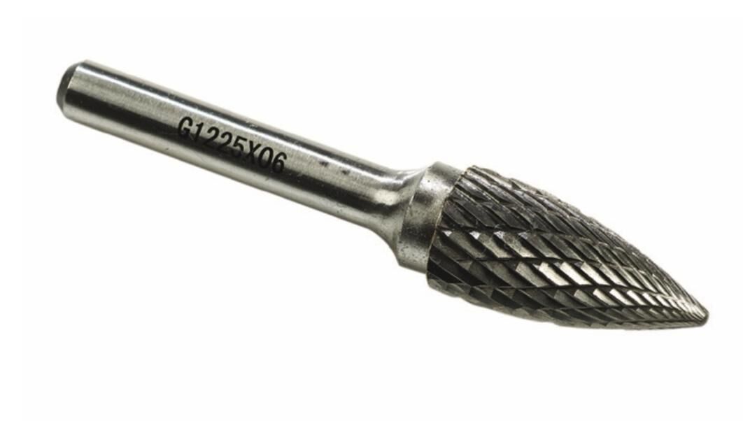 Karbür Kalıpçı Freze Sivri Çam G12 X 25 X 06