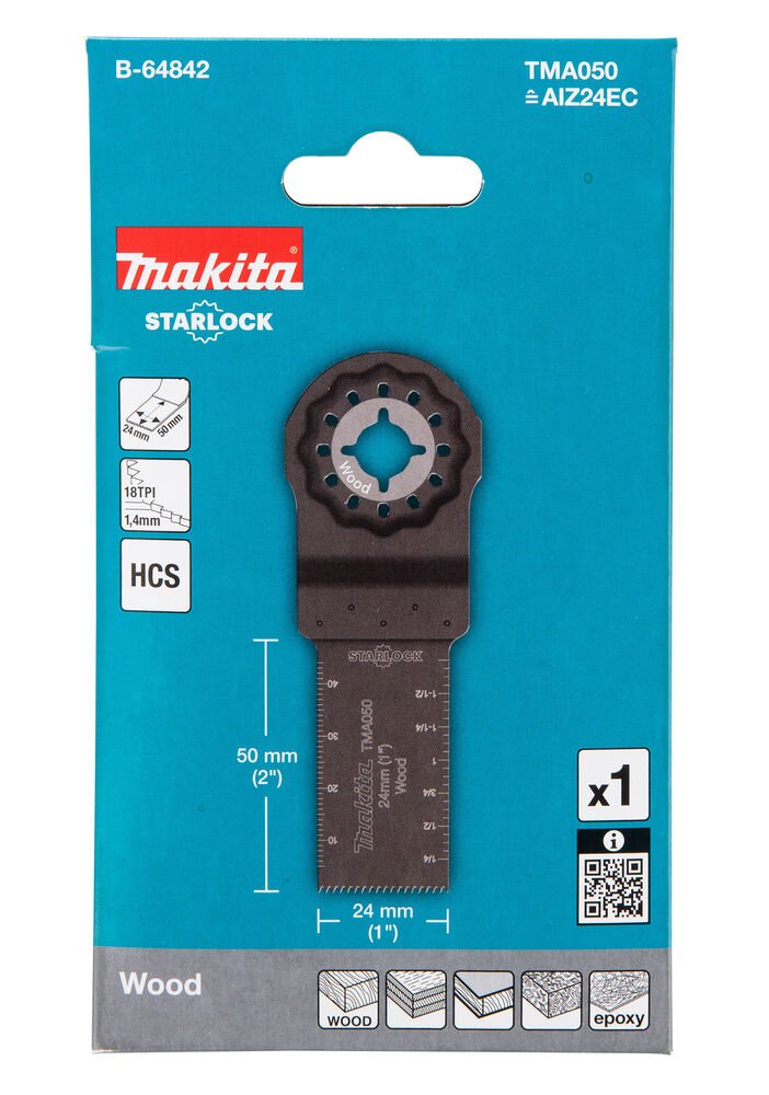 Makita B-64842 24x50 Ahşap Kesim Daldırmalı Testere Bıçağı