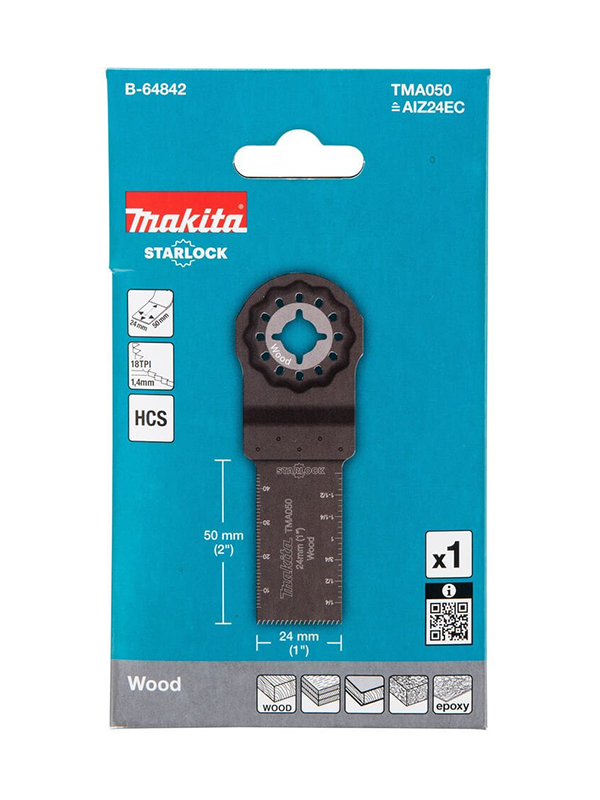 Makita B-64842 24x50 Ahşap Kesim Daldırmalı Testere Bıçağı