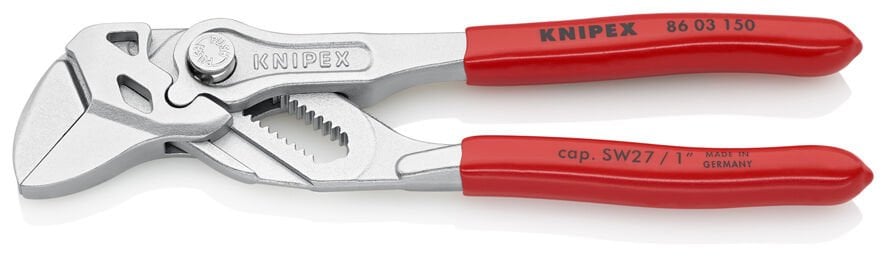 KNIPEX 86 03 150 DÜZ ÇENE AYARLI PENSE