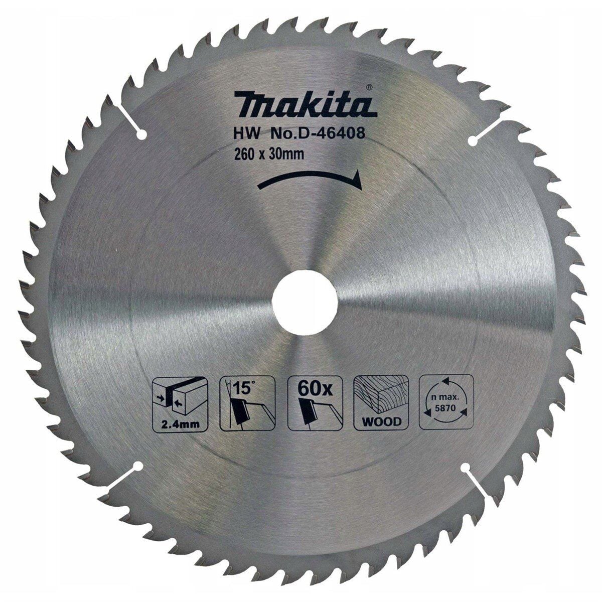 MAKİTA D-46408 260X60 TESTERE