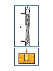 RESİSTE 10x70 SAĞ ÇOKLU DELİK MATKABI (YARIM DELİK)