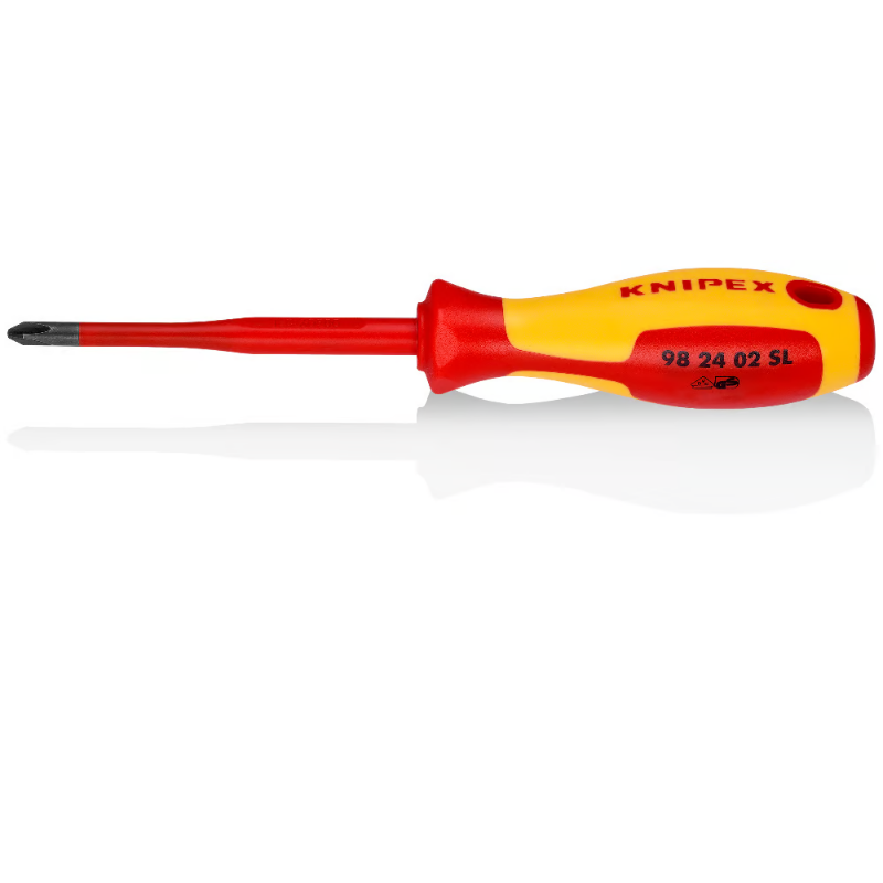 Knıpex Vde İzoleli Yıldız Uçlu Tornavida PH2*100