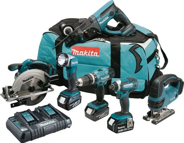 Makita DLX6068PT Elektrikli El Aletleri Seti