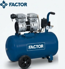FACEWS24 Factor Süper Sessiz Kompresör, 1.0 Hp, 24 L