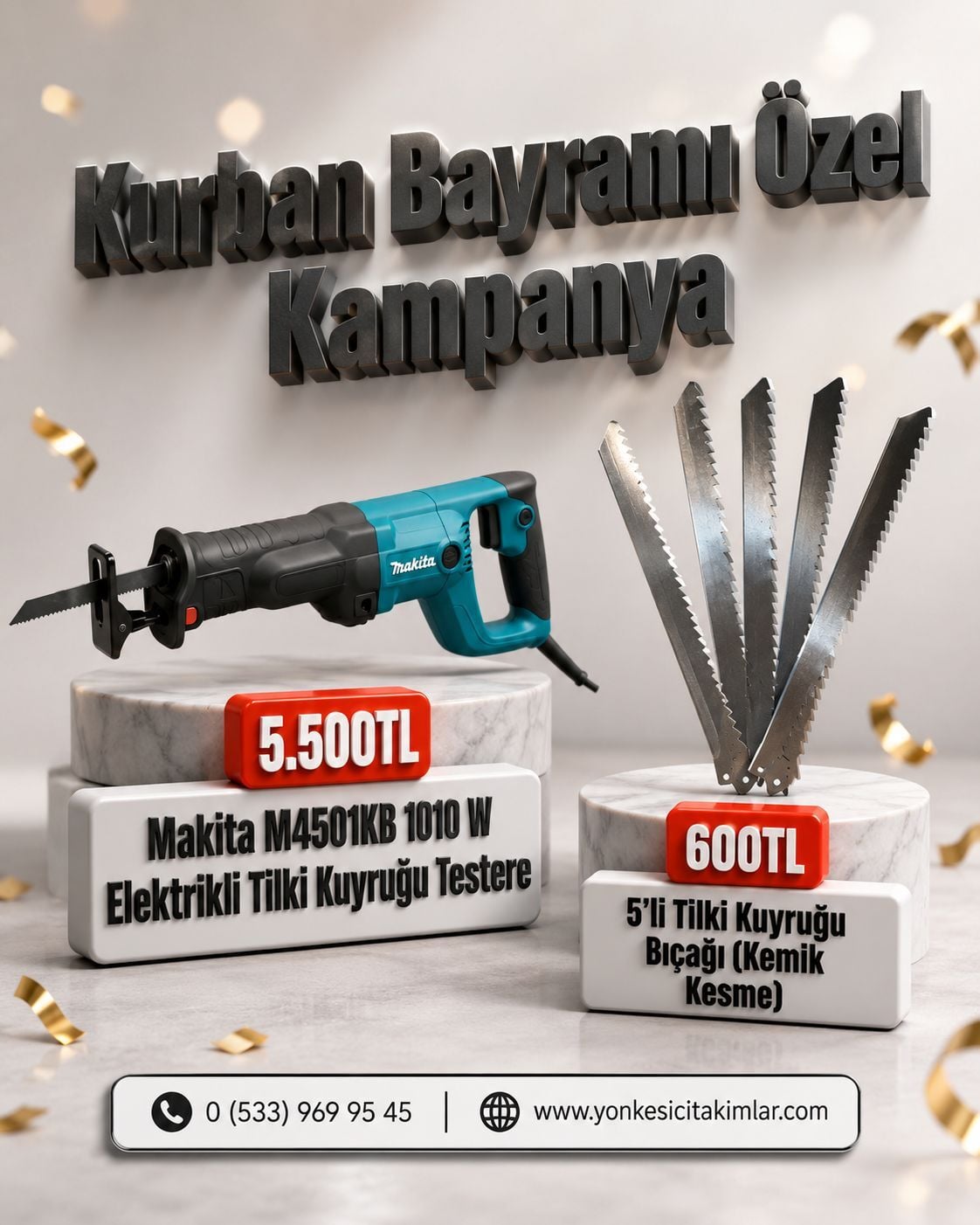 M4501KBELEKTRİKLİ TİLKİ KUYRUĞU + 5'Lİ TİLKİ KUYRUĞU BIÇAĞI