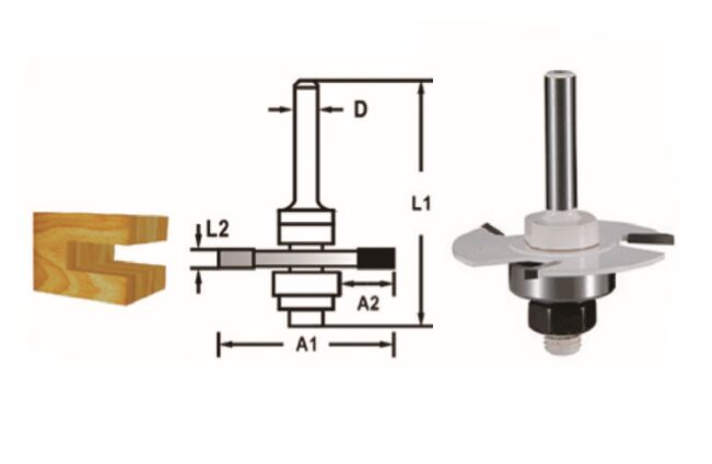 MAAD-48985 MAKITA D-48985 FREZE BIÇAĞI