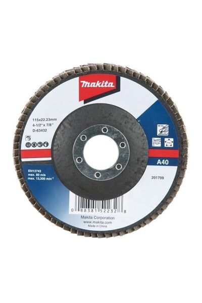 MAKITA FLAP DİSK 115MM Z60KUM