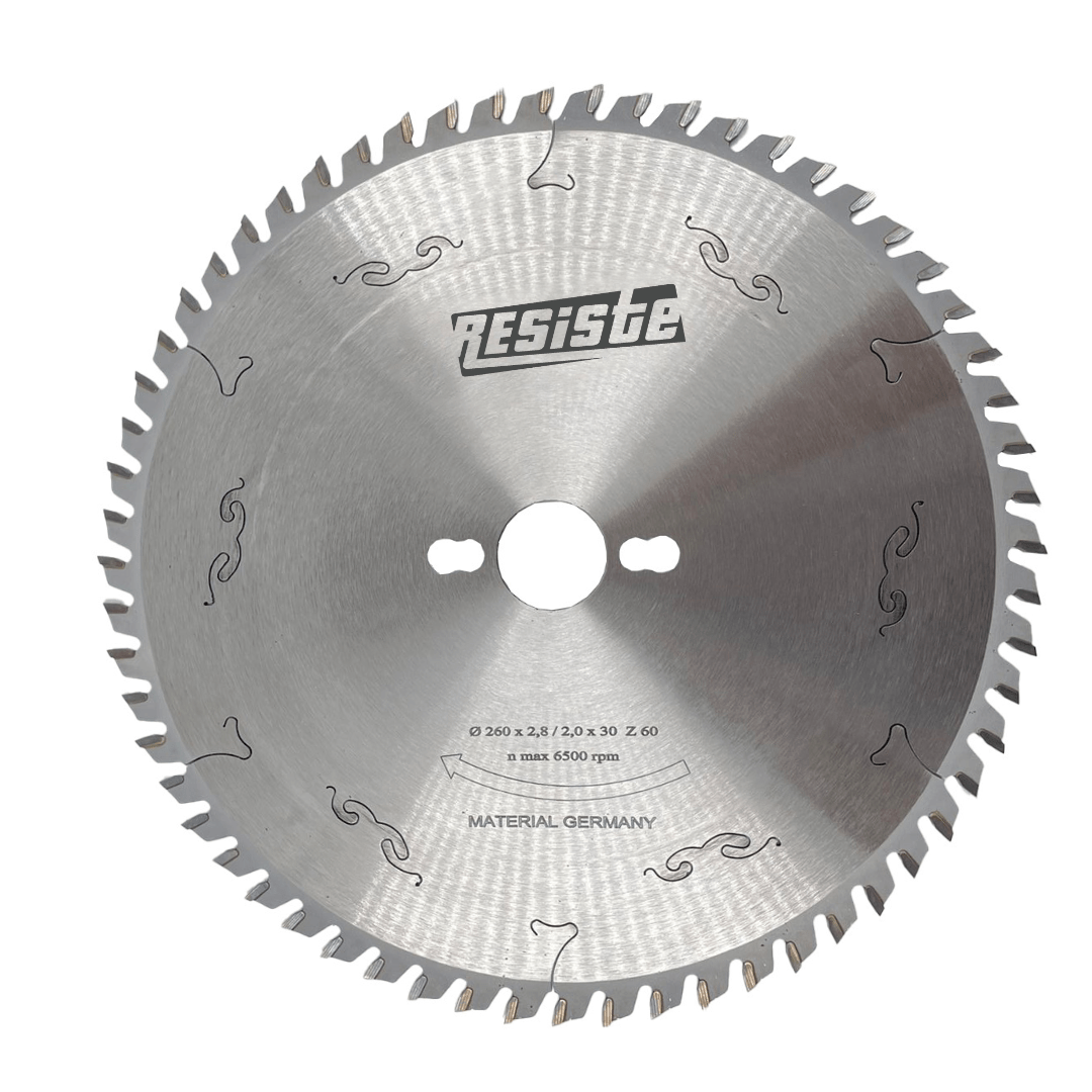 RESİSTE 260x2,8/2,0x30 Z60 AĞAÇ TESTERESİ