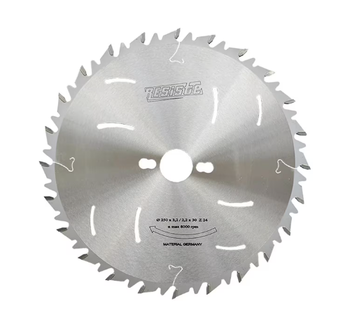 RESİSTE 250X3,2/2,2X30 Z24 ATLAMALI AĞAÇ TESTERESİ