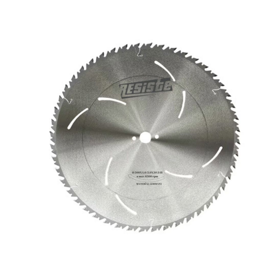 RESİSTE 500X4,0/3,0X30 Z48 ATLAMALI AĞAÇ TESTERESİ