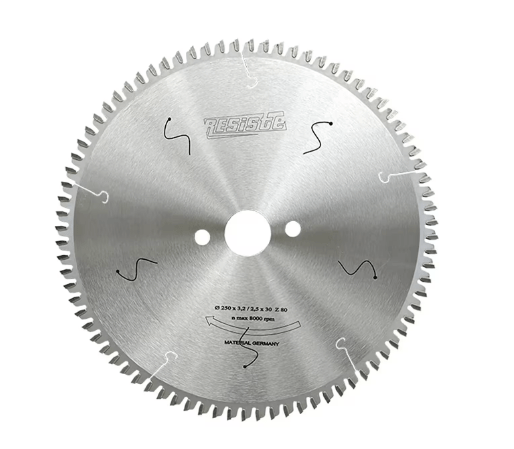 RESİSTE 250X3,2/2,2X30 Z80 ALÜMİNYUM TESTERESİ