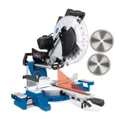 SCHEPPACH HM140L Gönye Kesme Makinası 305 mm Elektrikli Testere Marangoz Tezgah Tipi Açılı Kesim