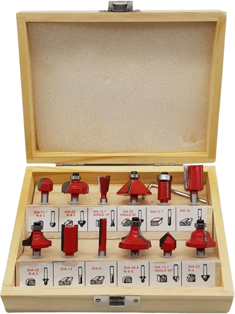 RESİSTE SAP 6MM FREZE SETİ 12 PARÇA