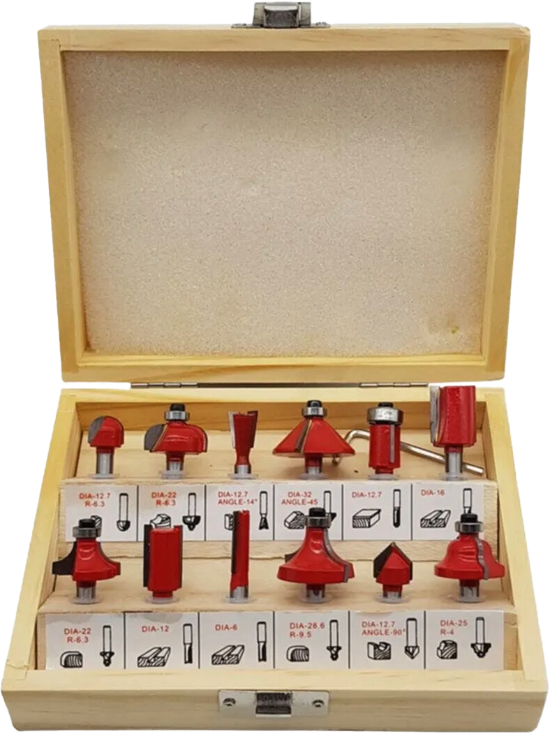 RESİSTE SAP 6MM FREZE SETİ 12 PARÇA