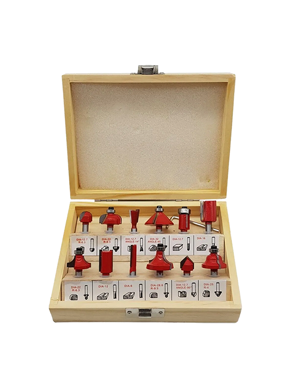 RESİSTE 8MM FREZE SETİ 12 PARÇA