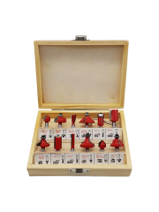 RESİSTE 8MM FREZE SETİ 12 PARÇA