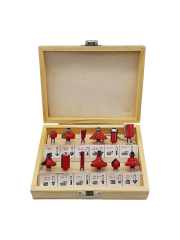 RESİSTE 8MM FREZE SETİ 12 PARÇA