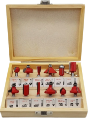 RESİSTE 8MM FREZE SETİ 12 PARÇA